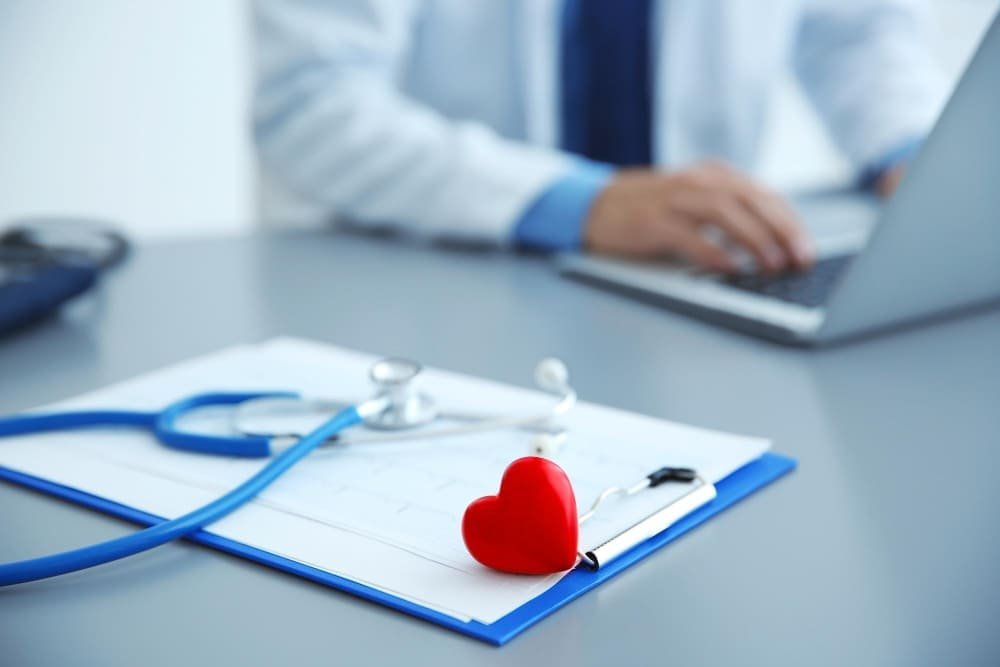 Consulta médica de cardiología
