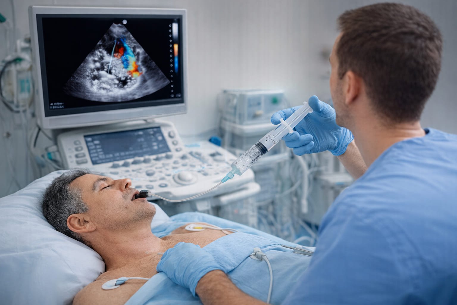 Ecocardiograma transtorácico con solución agitada en Guatemala: Estudio especializado para detección de cortocircuitos cardíacos